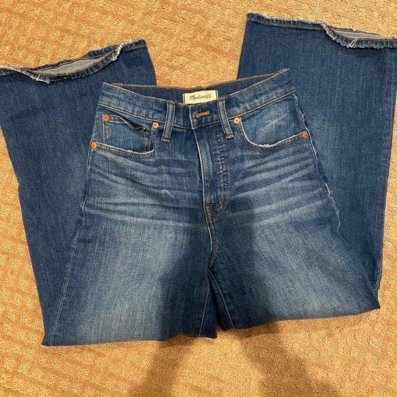 Madewell Wide Leg Cropped Jeans - Picture 5 of 5